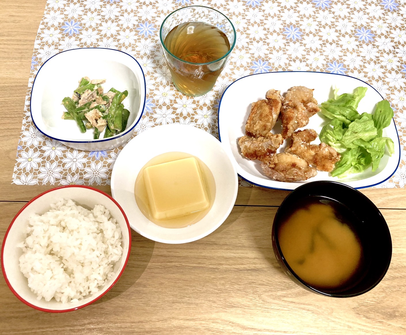 夕食